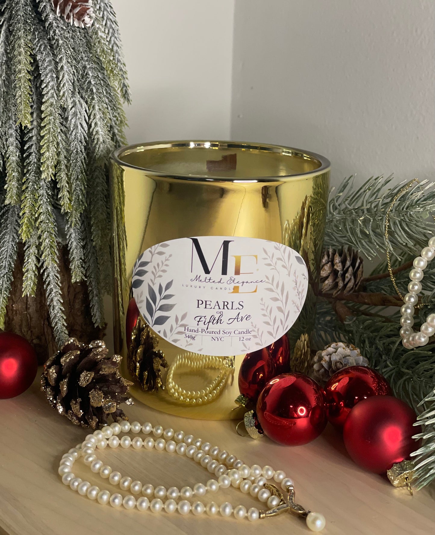 Pearls of Fifth 12oz Soy Candle