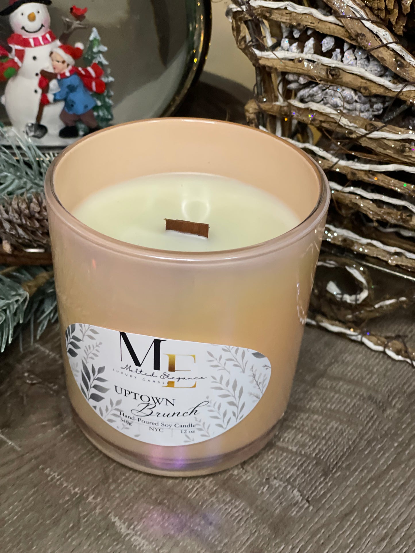 Uptown Brunch 12 oz  Soy candle