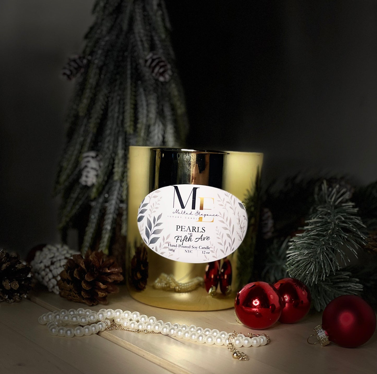 Pearls of Fifth 12oz Soy Candle